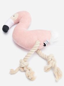 Текстилна играчка фламинго